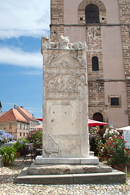 Stele romaine Orphée