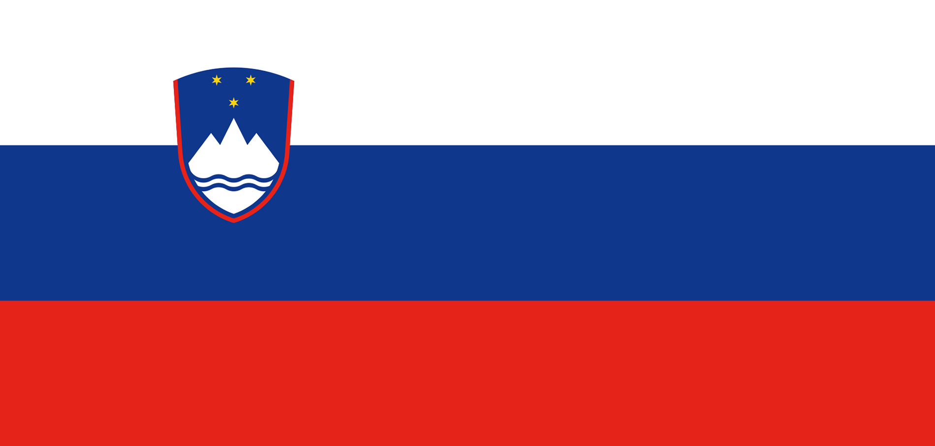 Drapeau de Slovénie 🇸🇮 | Slovénie Voyage