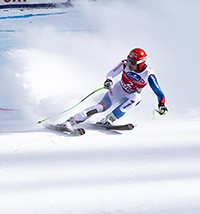 course de ski