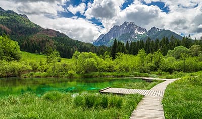 réserve naturelle de zelenci