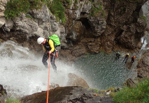 Activité canyoning