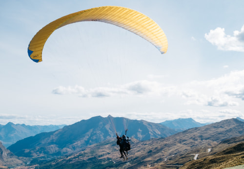 faire du parapente