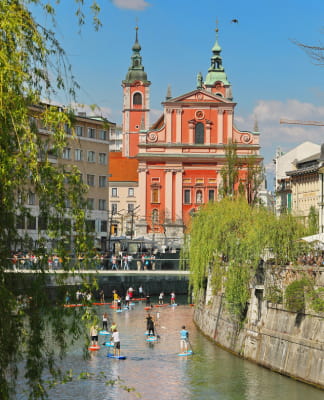 groupe de stand up paddle ljubljana