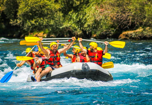 rafting slovénie