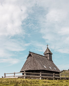 Velika Planina, le plus beau plateau alpin d’Europe 5 Chapelle notre dame des neiges