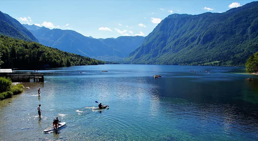 kayak à bohinj