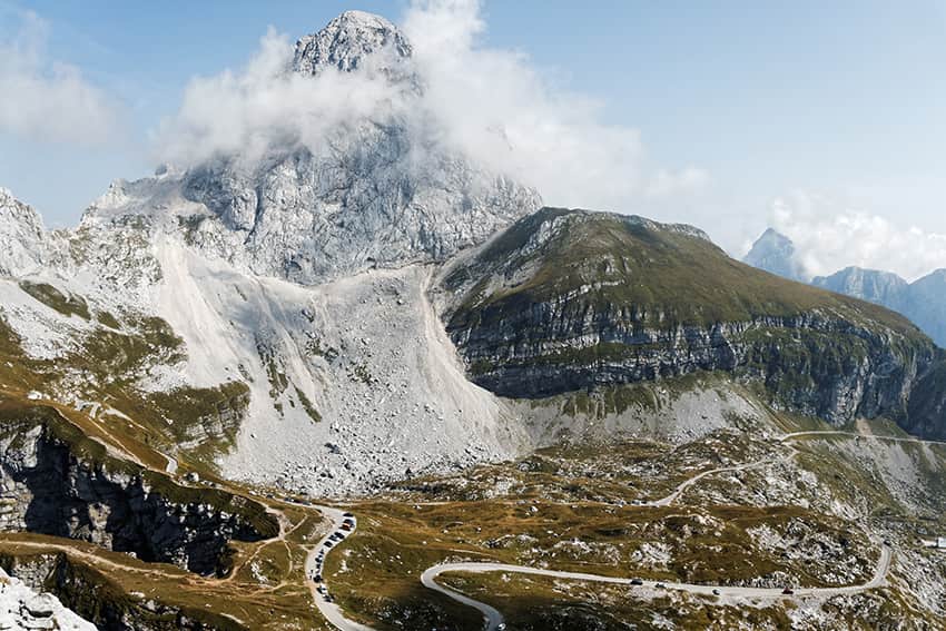 Visiter le parc national du Triglav 5 Route vers Mangart